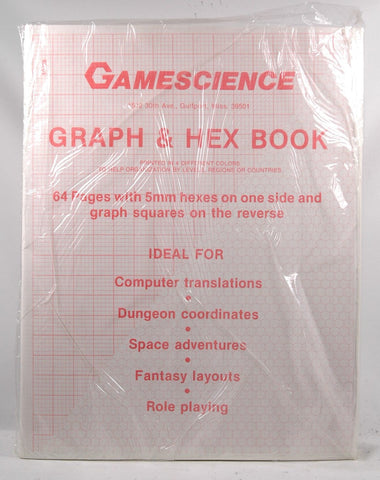 Gamescience Graph and Hex Book RPG, by Zocchi  