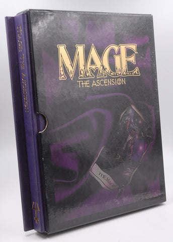 Slipcase Mage the Ascension w/Art of Mage Limited RPG, by Staff  