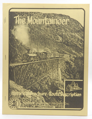 The Mountaineer Historical Brochure Route Description MA RR Enthusiasts, by Bachelder  