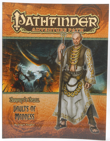 Pathfinder Adventure Path: The Serpent's Skull Part 4 - Vaults of Madness (Adventure Path Part), by Vaughan, Greg A.  