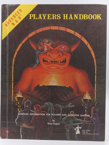 Advanced Dungeons & Dragons, Players Handbook: Special Reference Work, by Gary Gygax  