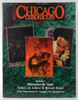 *OP Chicago Chronicles 3 (Vampire Series ; The Masquerade Vol. 3), by Cliffe, Ken, Wieck, Stewart, Hagen, Mark  