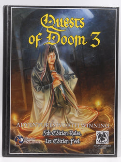 Quests of Doom 3 5e RPG D&D, by Staff  