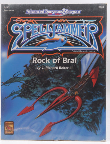 Rock of Bral (Advanced Dungeons & Dragons, 2nd Edition), by Baker, L. Richard  