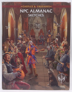 Castles & Crusades NPC Almanac Sketches, by David Chenault  