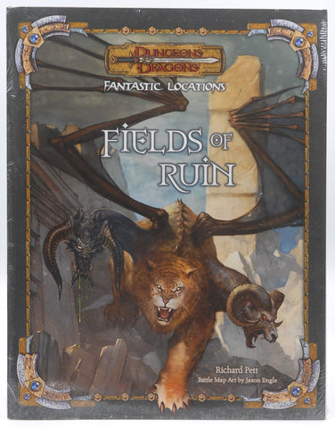 D&D Fantastic Locations Fields of Ruin SW, by Richard Pett  