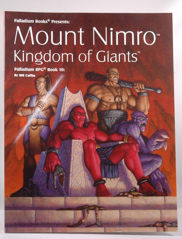 Mount Nimro: Kingdom of Giants- Palladium RPG Sourcebook, Book 10, by Coffin, Bill  