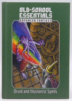 Old School Essentials Druid and Illusionist Spells RPG, by Gavin Norman  