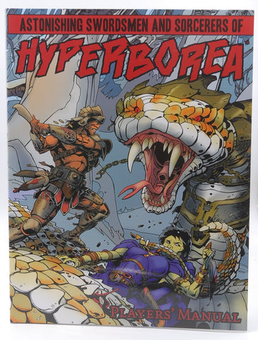 Astonishing Swordsmen and Sorcerers of Hyperborea Players' Manual VG, by Talanian  