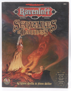 Servants of Darkness (Advanced Dungeons and Dragons/Ravenloft), by Melka, Kevin, Miller, Steve  