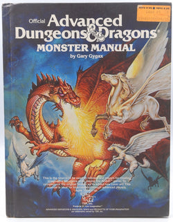 AD&D Monster Manual Updated Cover, by Gary Gygax  