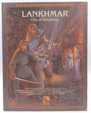 By Bruce Nesmith Lankhmar, City of Adventure (For Use With Advanced Dungeons & Dragons Game) (First Soft Cover Edition) [Paperback], by   