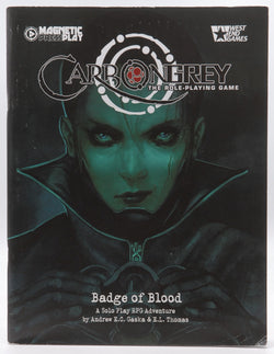 Carbongrey RPG Badge of Blood, by Staff  