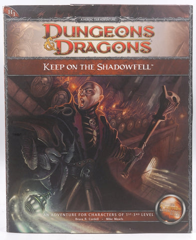 Keep on the Shadowfell, by Cordell, Bruce/ Mearls, Mike  