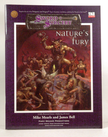 Nature's Fury (Sword Sorcery), by Mearls, Mike  